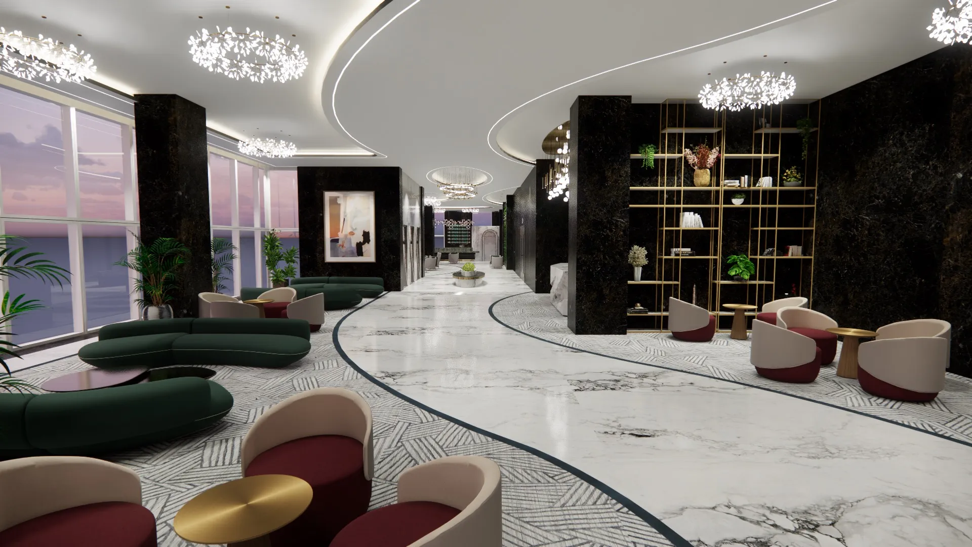 Khorshid Complex — Main Lobby & Café Shid