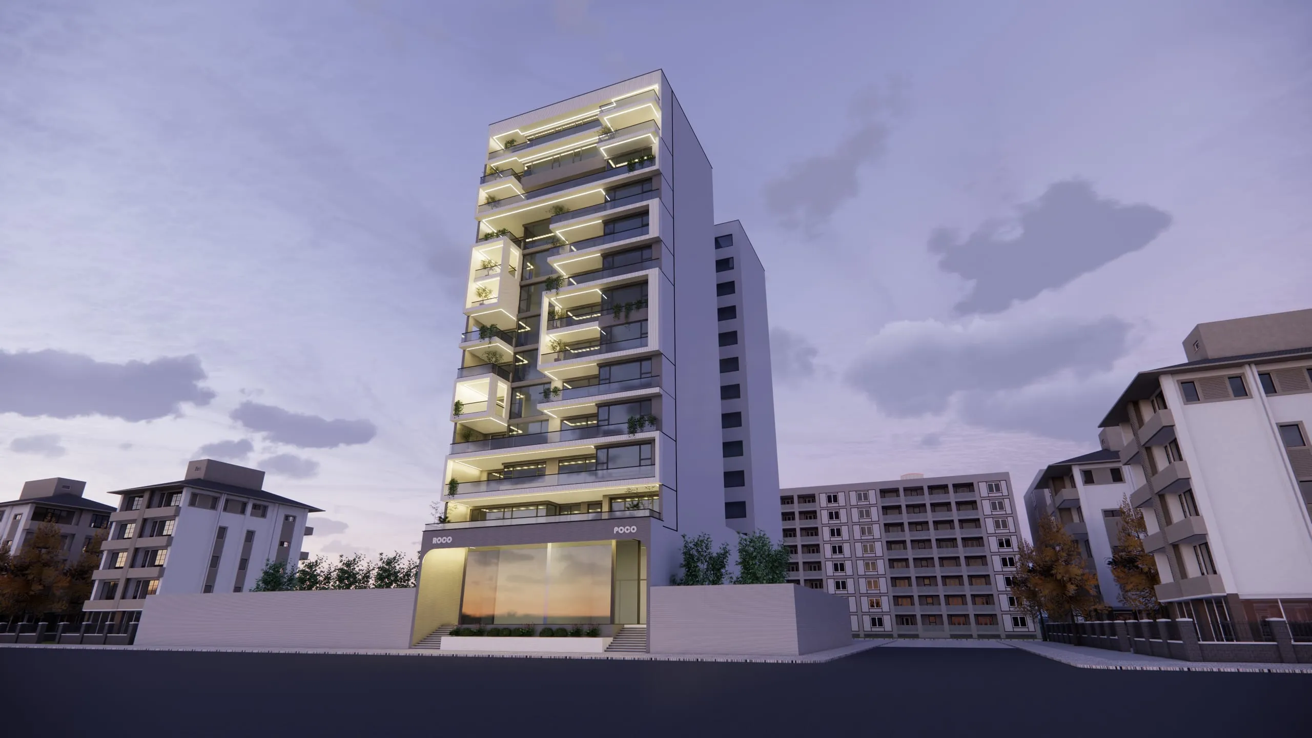 Izad Shahr Complex — Render 2
