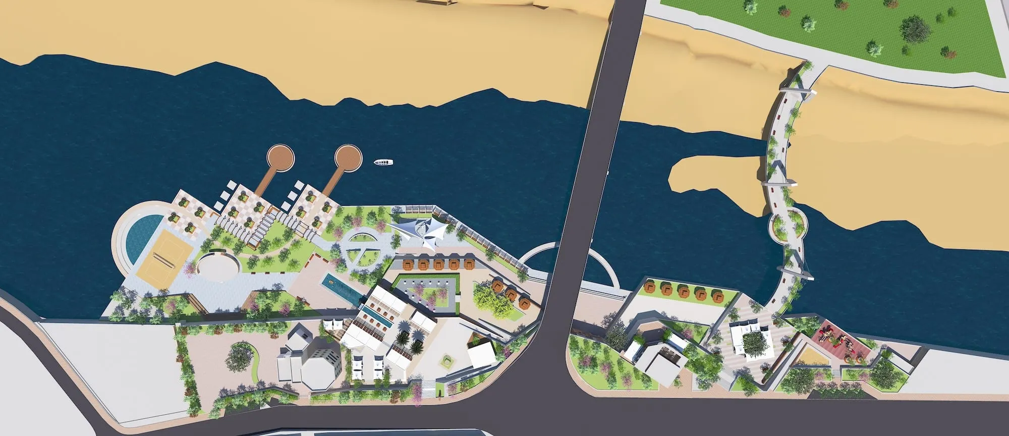 Sadabad Riverside — Render 2