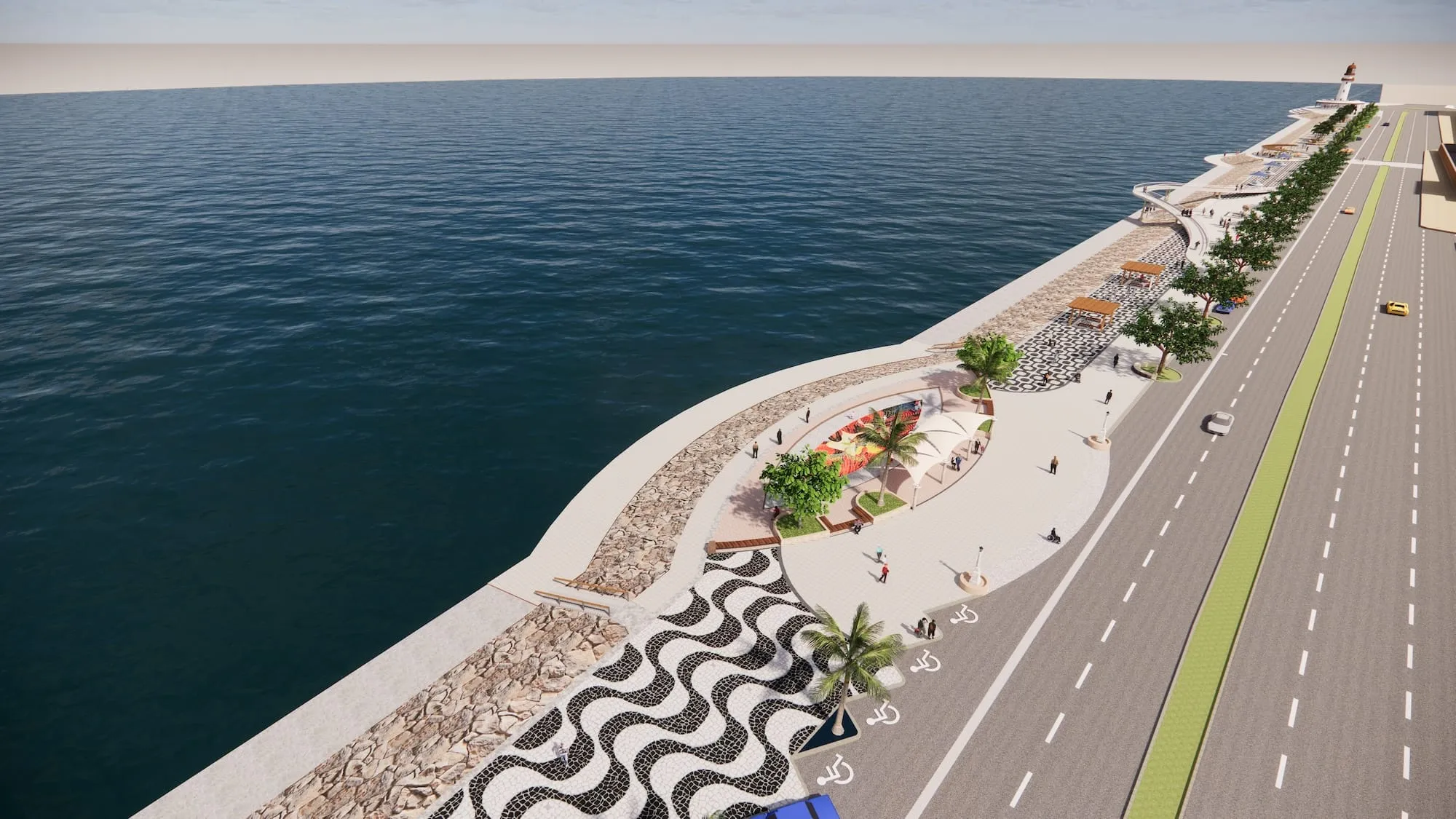 Bushehr Coastal Zone — Render 3