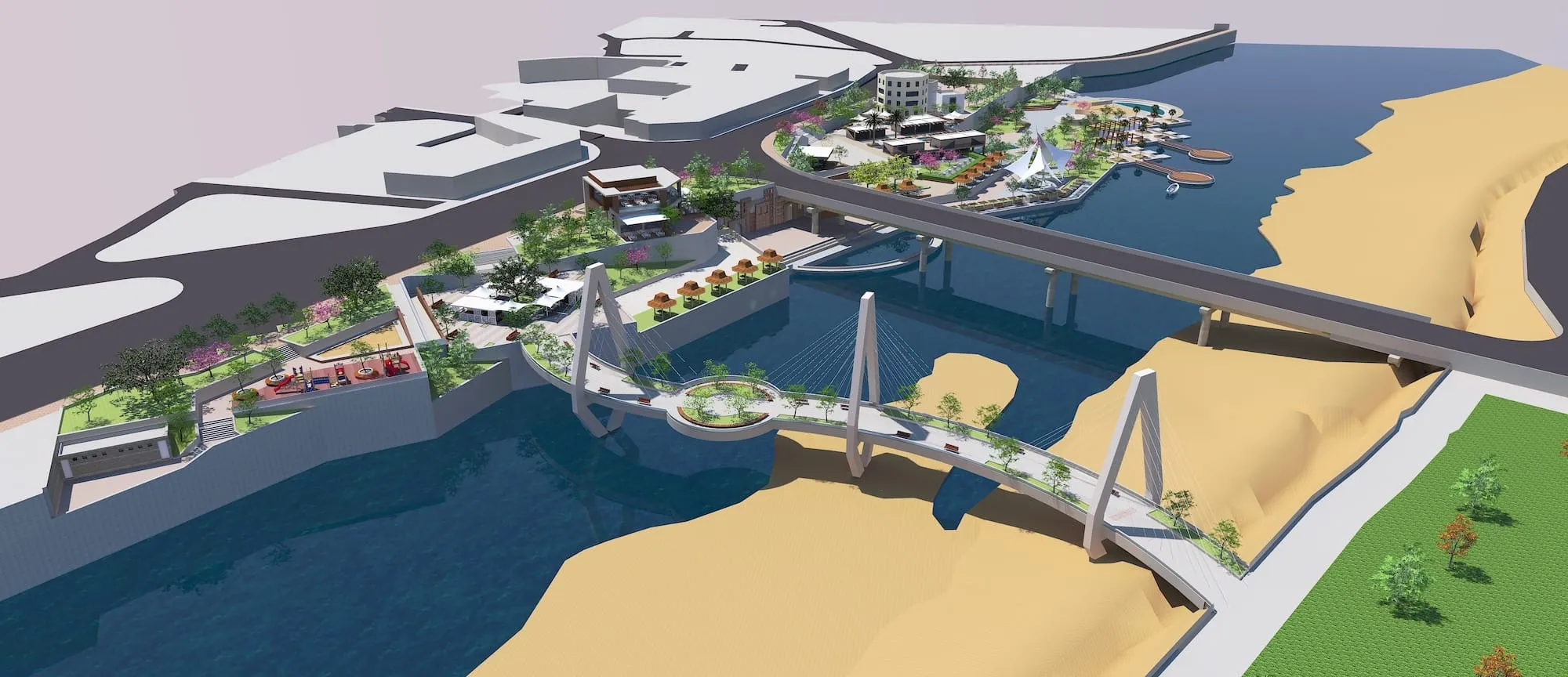 Sadabad Riverside — Render 3
