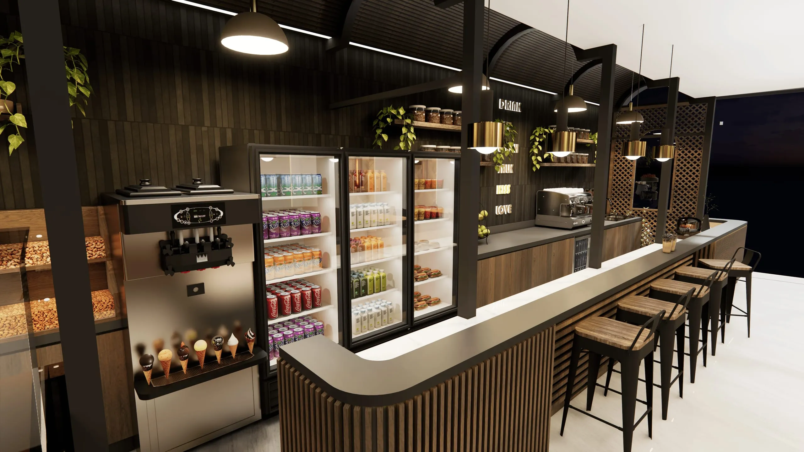 Zang Cafe — Render 4
